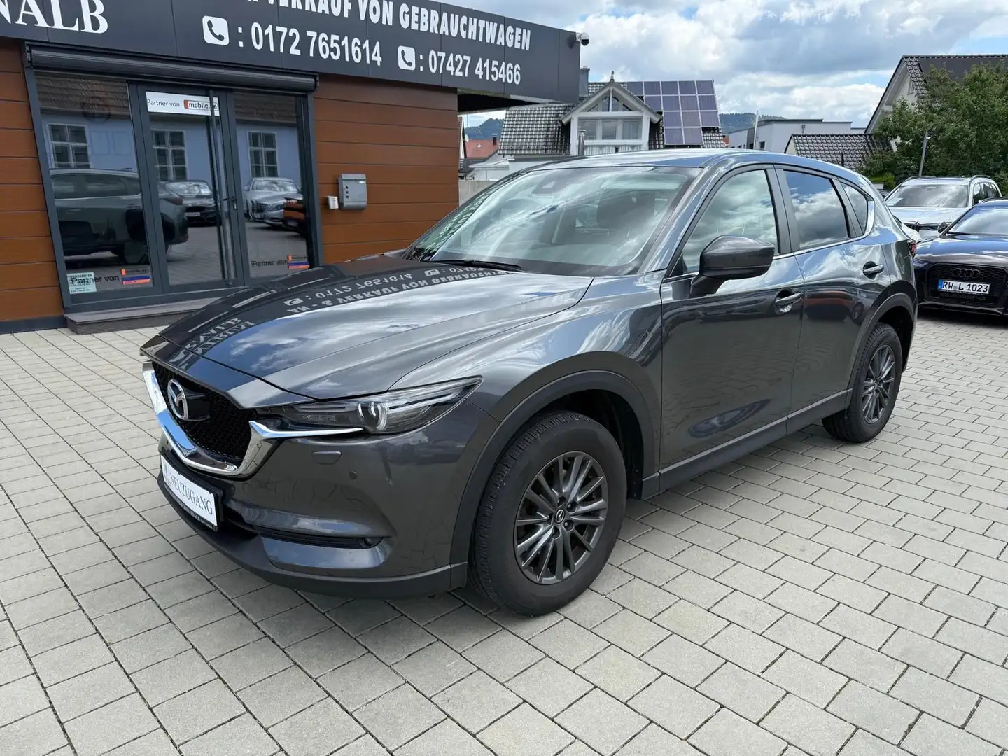 Mazda CX-5 SKYACTIV-D 150 Aut. SCR Exclusive-Line Grau - 2