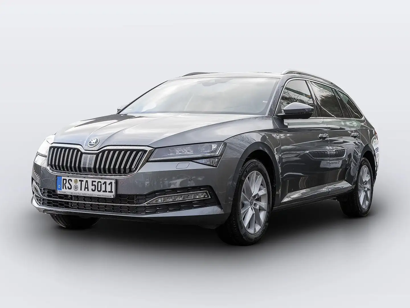 Skoda Superb Combi 2.0 TDI DSG Style Navi LED Kamera Grau - 2