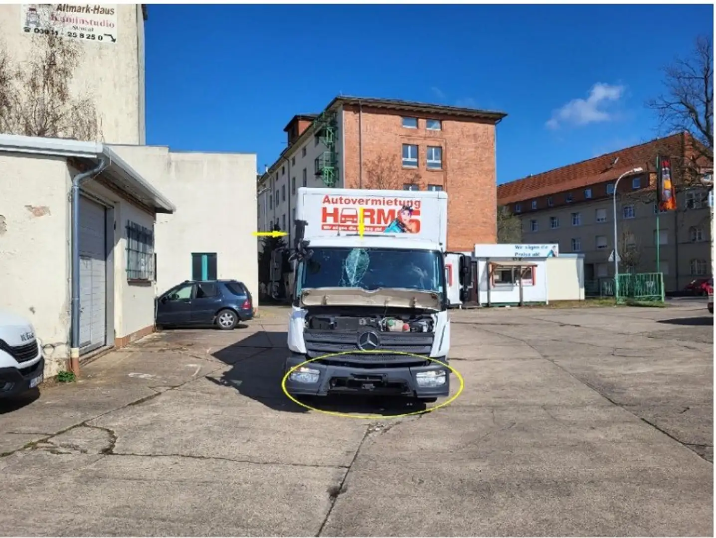 Mercedes-Benz ATEGO  3 4x2 BM 967 Weiß - 2