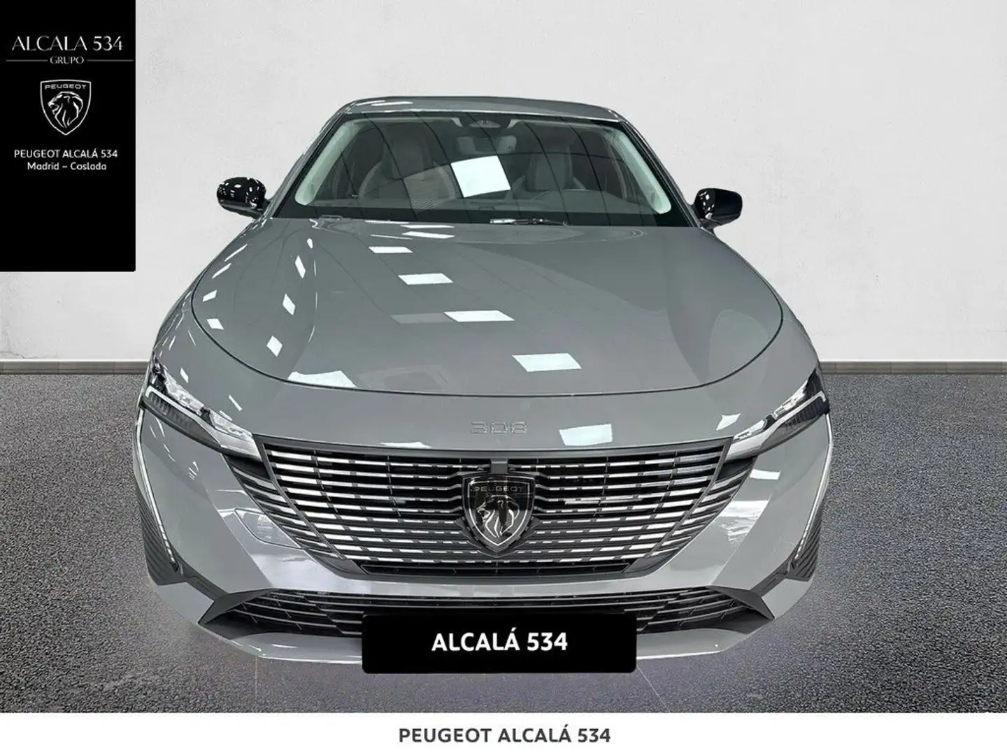Peugeot 308 5P Allure Hybrid MHEV 145 e-DCS6 Gris - 2
