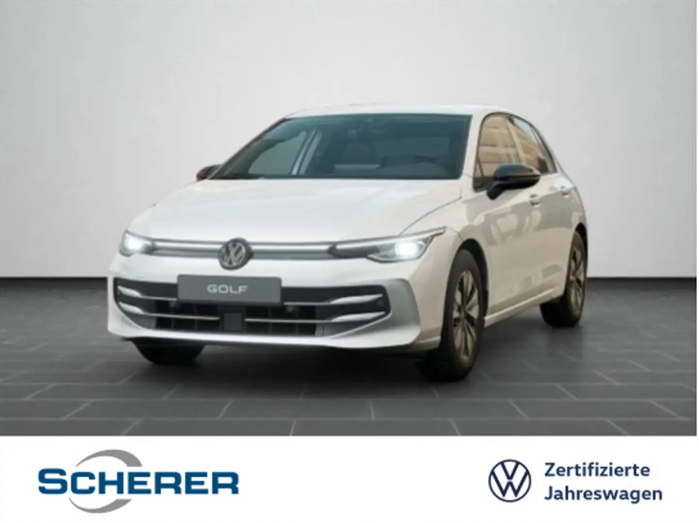 Volkswagen Golf VIII GOAL 1.5 TSI DSG IQ.LIGHT AHK NAVI REA Weiß - 1