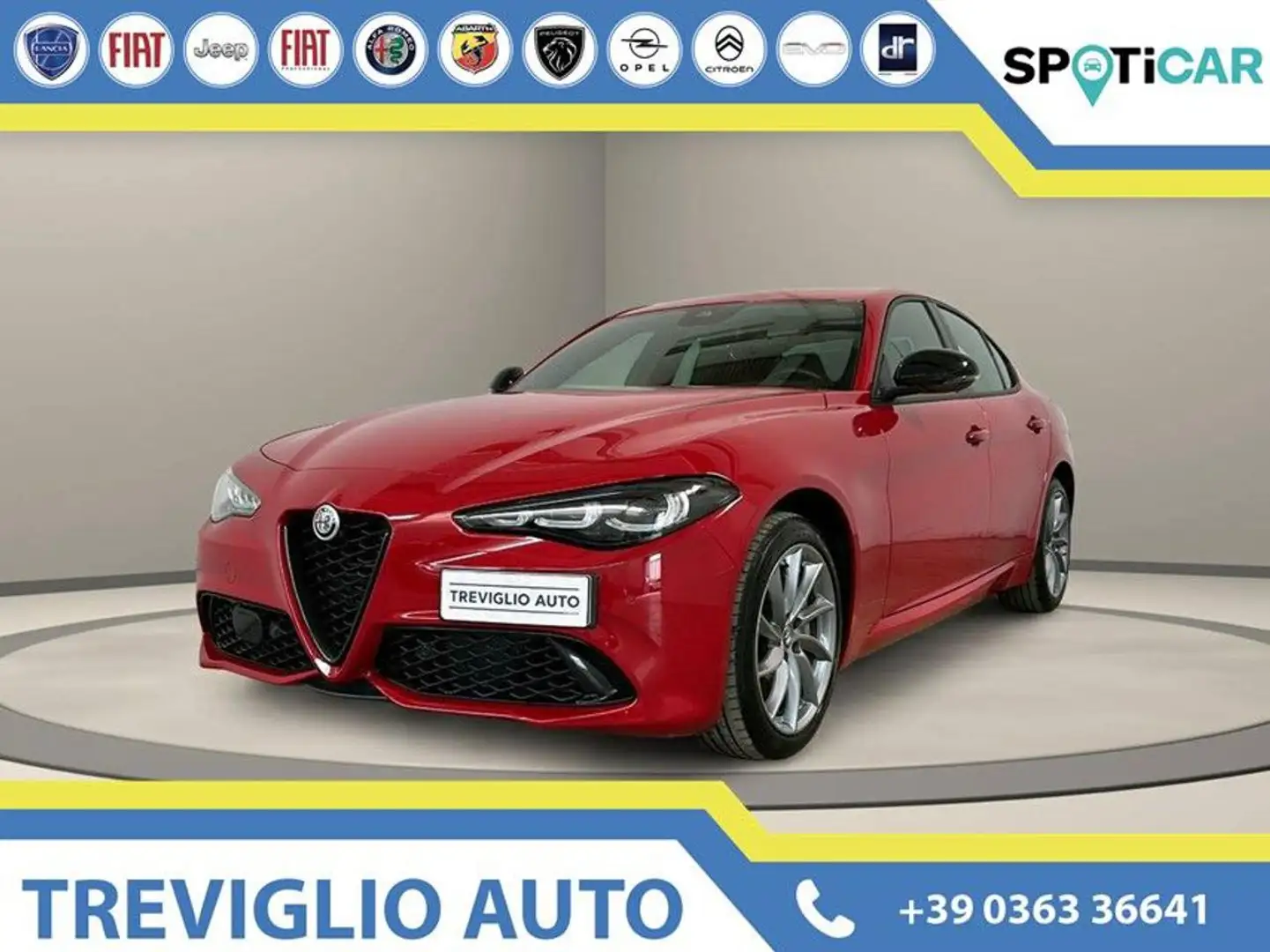Alfa Romeo Giulia 2.0 Turbo 280 CV AT8 AWD Q4 Sprint Rosso - 1