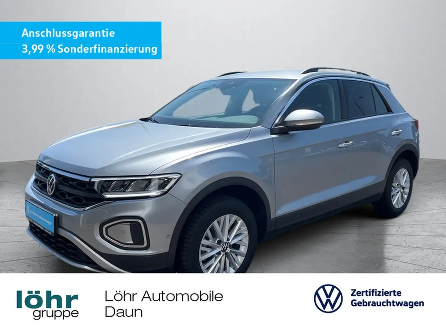 Volkswagen T-Roc 1,5 TSI DSG Silber - 1