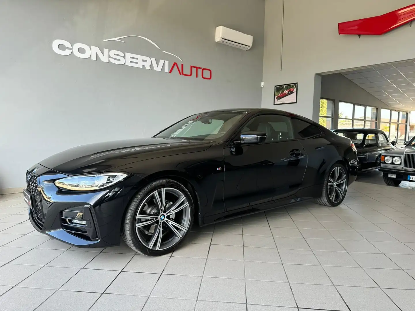 BMW 420 420d Coupe mhev 48V Msport auto Fekete - 2