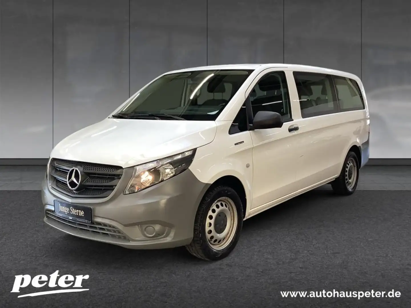 Mercedes-Benz Vito e 111 Tourer PRO Lang Vorklimatisierung Blanc - 1