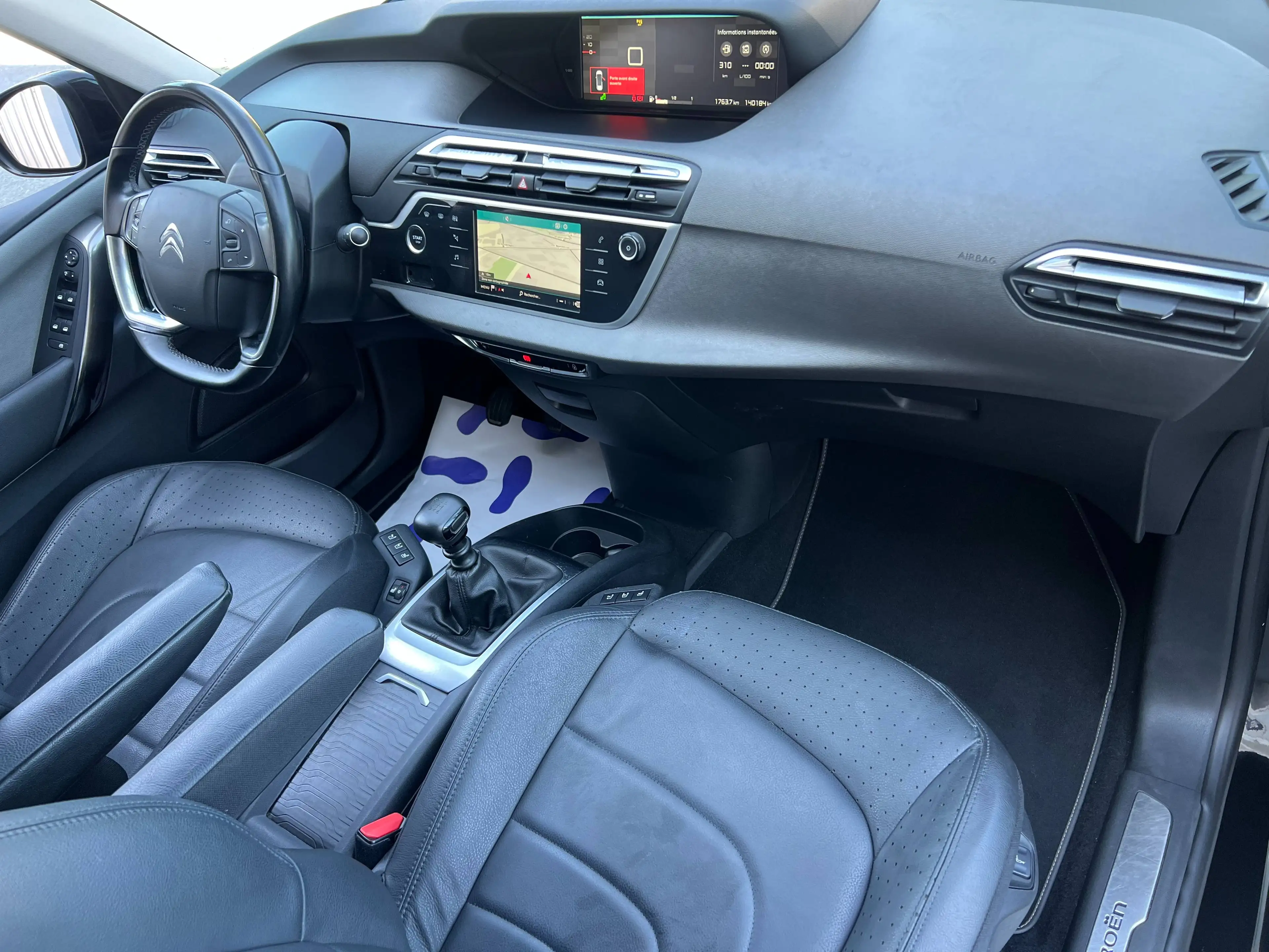 Citroen Grand C4 Picasso 1.6 BlueHDi Shine 7PL+NAVI+CAMERA+CUIR+CARNET+CARPASS — photo 11