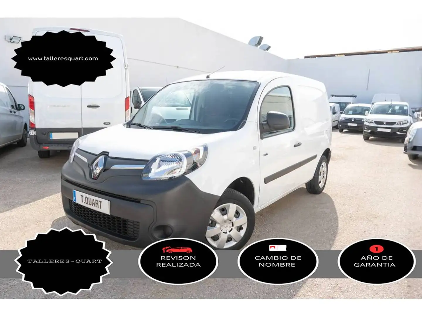 Renault Kangoo Z.E. Furgón Blanco - 1