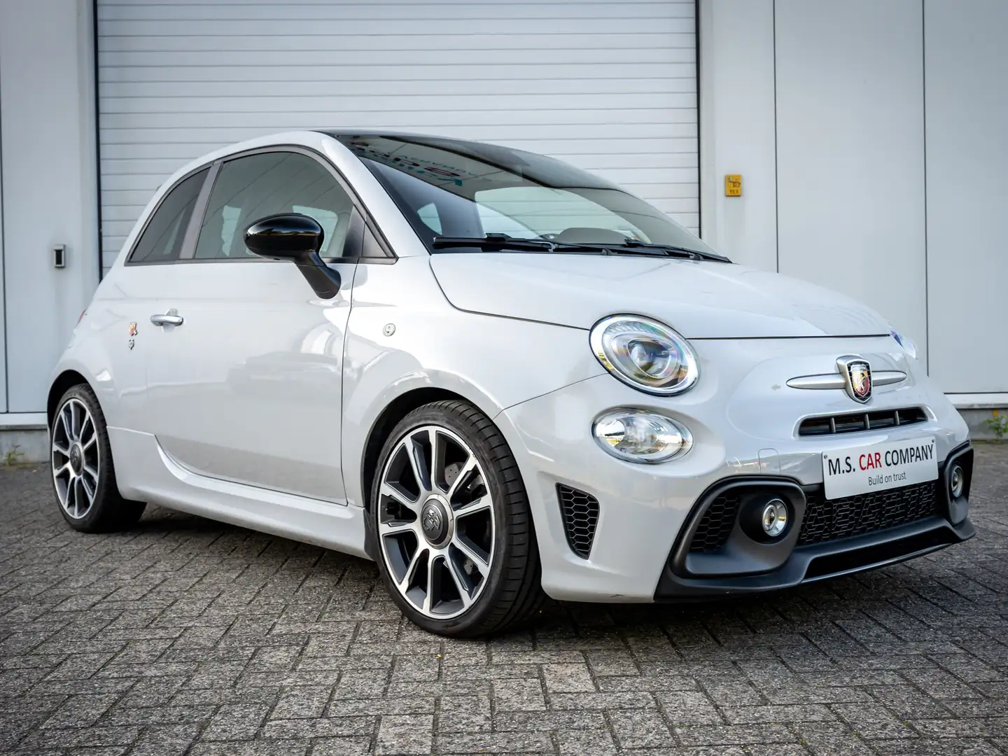 Fiat 500 Abarth Turismo*Nardo Grey*Leder*Digitaal dashboard* Gris - 1