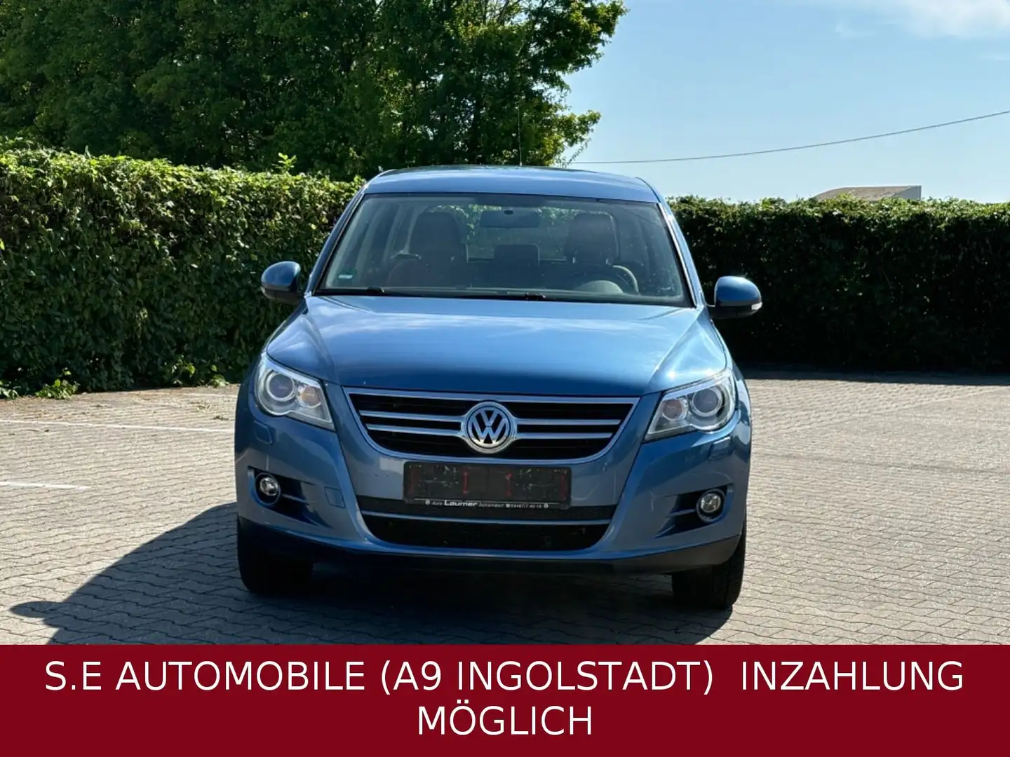 Volkswagen Tiguan & Fun 4Motion+Xenon+Tempomat+PDC+AHK Bleu - 2