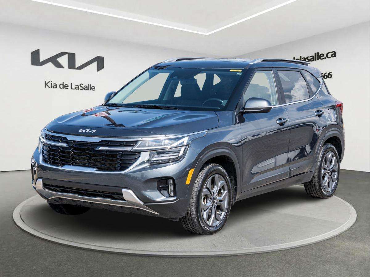 2024 Kia Seltos EX - AWD - TOIT - CUIR - ANGLE MORT - SIEGES/VOLAN