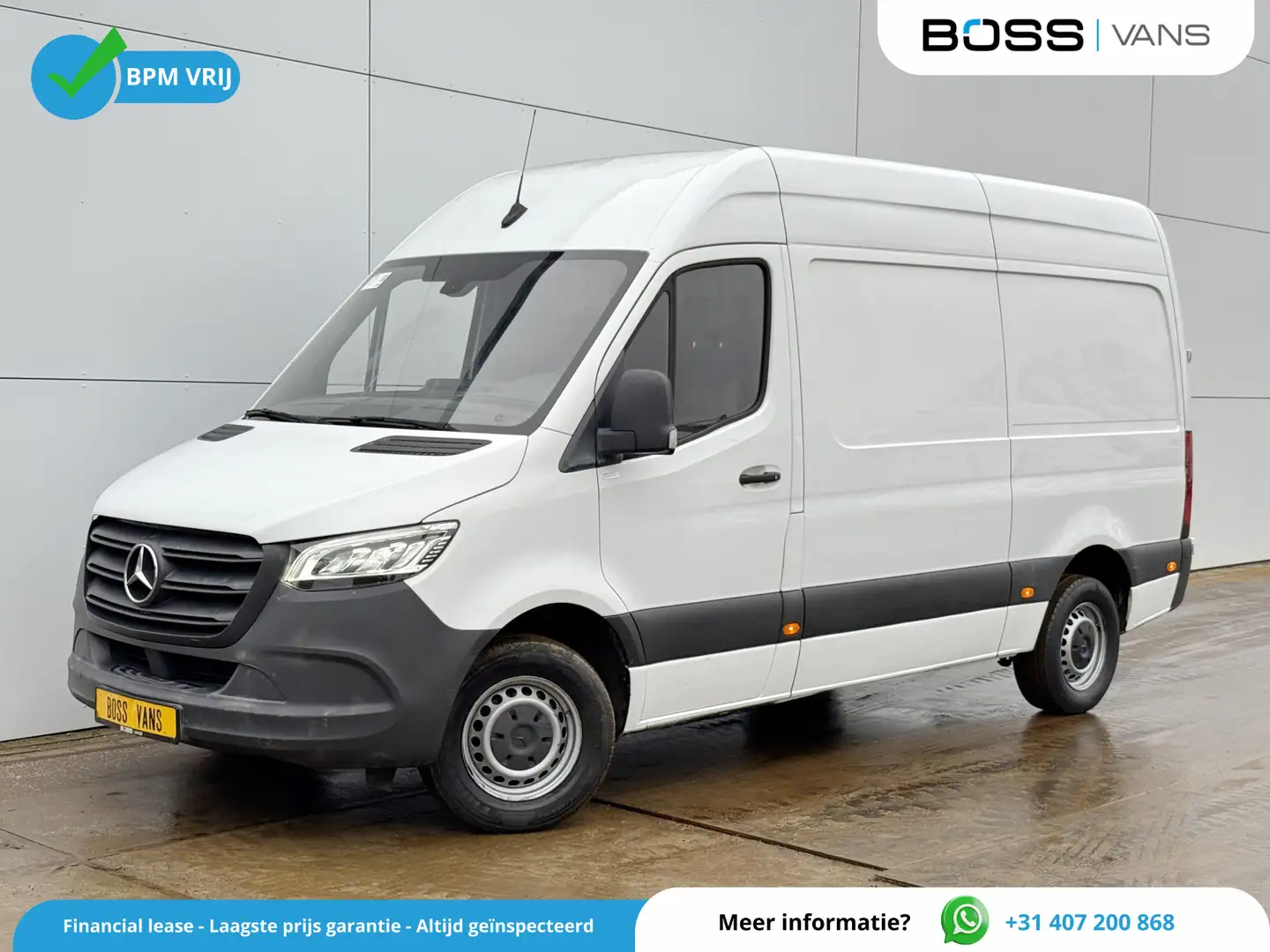 Mercedes-Benz Sprinter 314 2.2 CDI L2H2 LED Climate Control Cruise Contro Blanc - 1