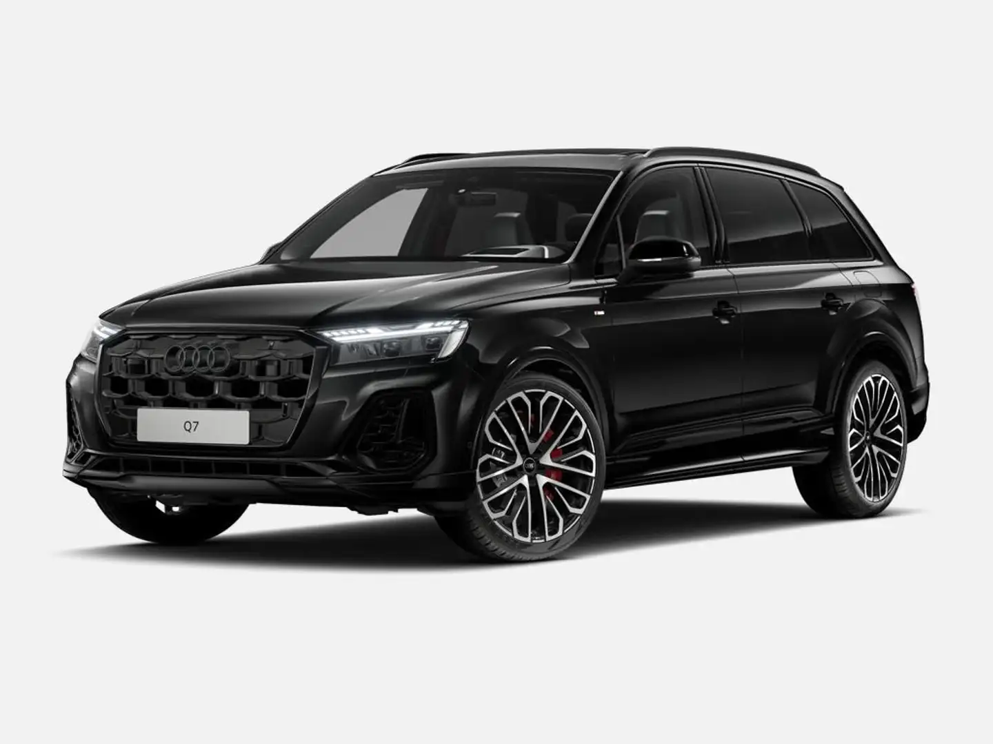 Audi Q7 SUV S line business TFSI e qu. tiptr. PANO 22 Zwart - 2