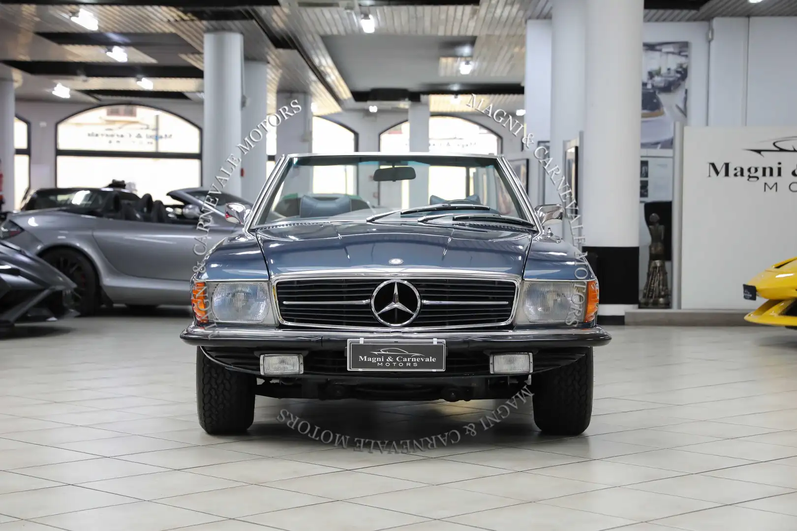 Mercedes-Benz SL 350 ISCRITTA ALBO ASI|PELLE|CABRIO Kék - 2