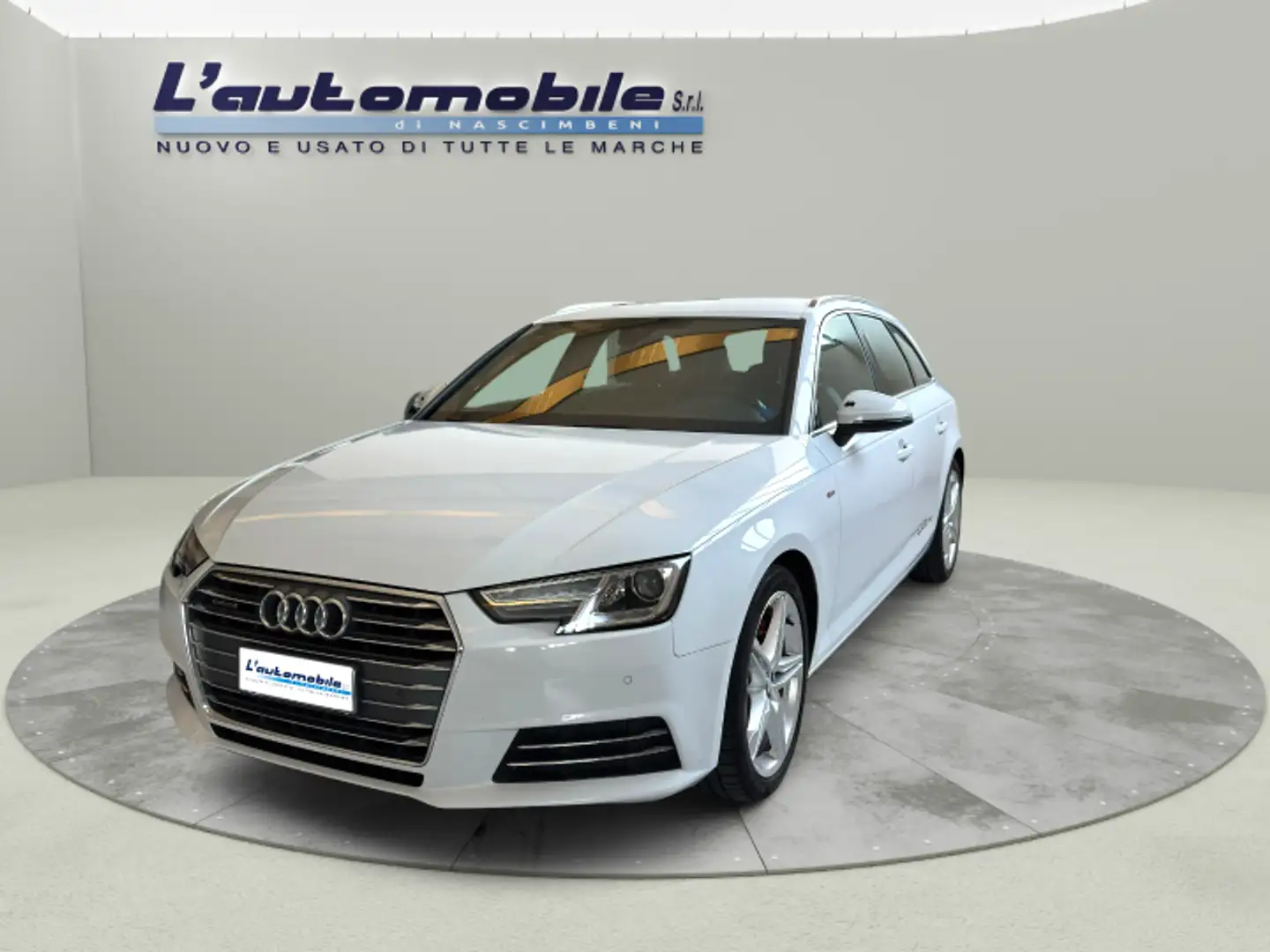 Audi A4 40 2.0 tdi Sport quattro 190cv s-tronic S-LINE Bianco - 2