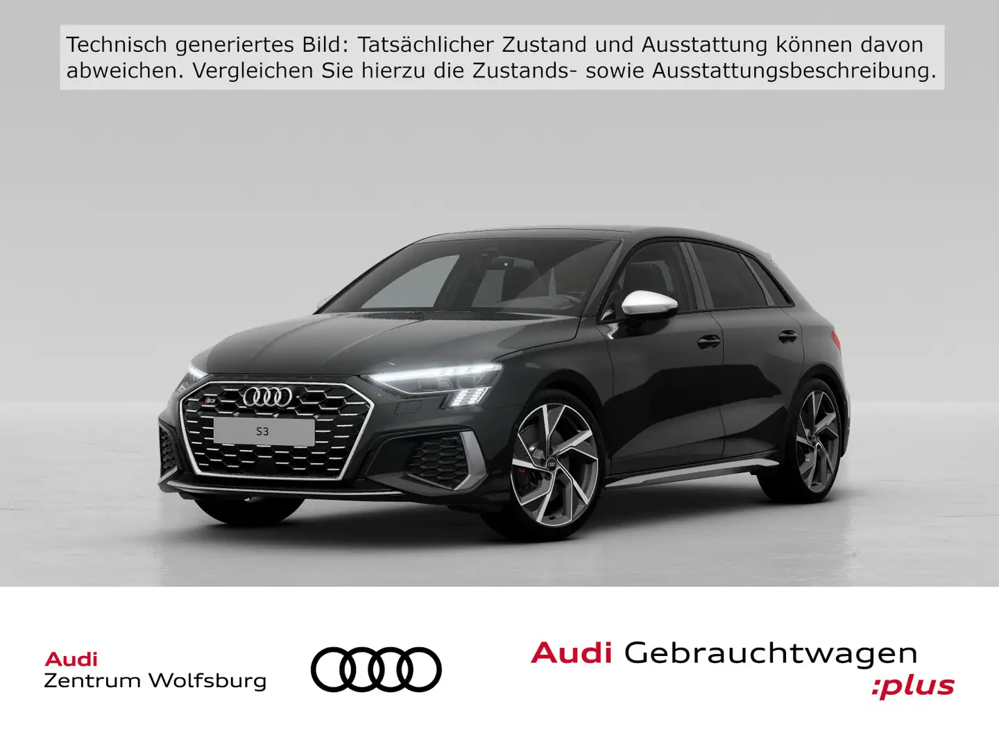 Audi S3 2.0 TFSI S-tronic quattro Pano/LED/ Schwarz - 1