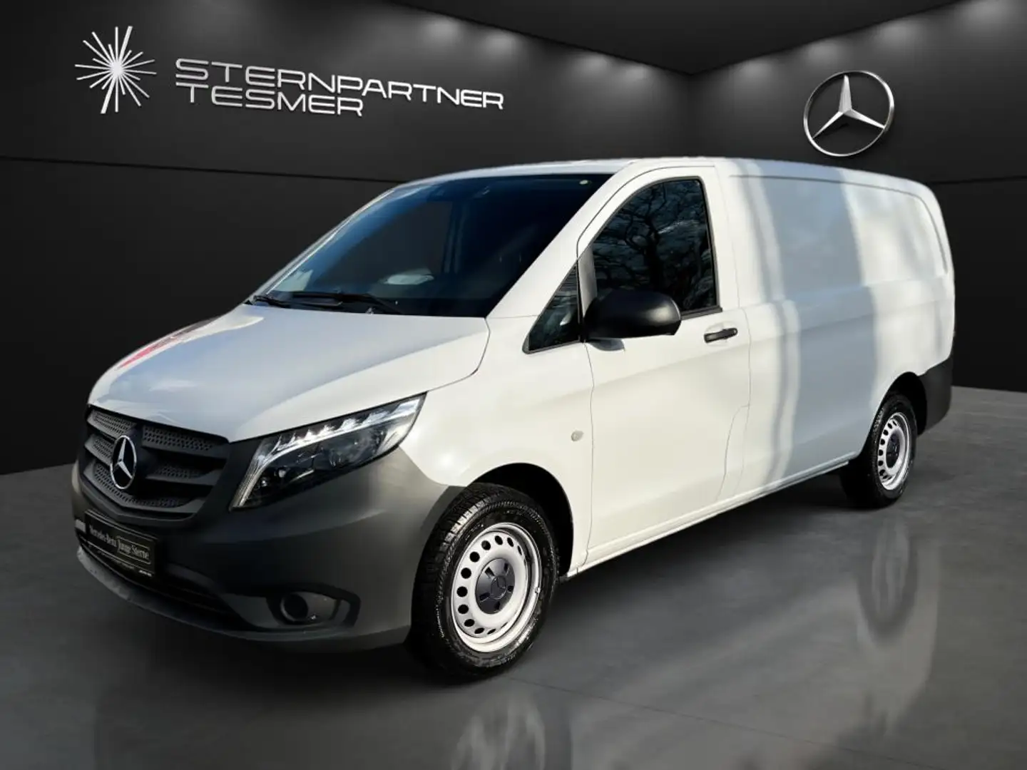 Mercedes-Benz Vito 114 CDI Kasten Lang Klima+Kamera+LED+AHK Weiß - 2