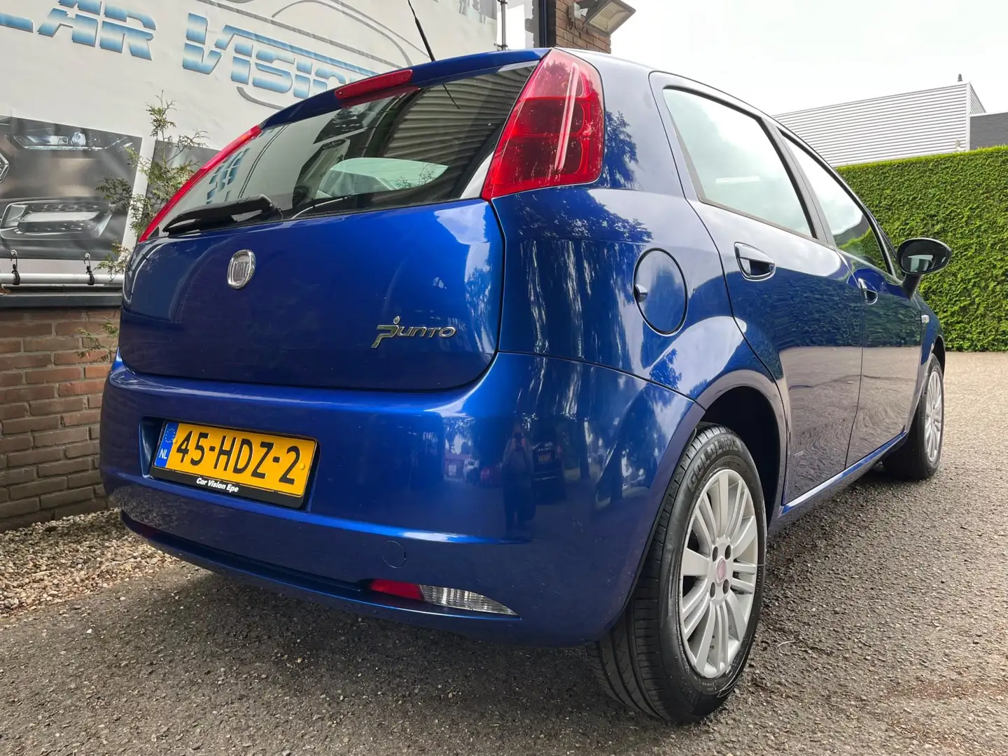 Fiat Grande Punto 1.4 Edizione Lusso|Airco|5-deurs| Blau - 2