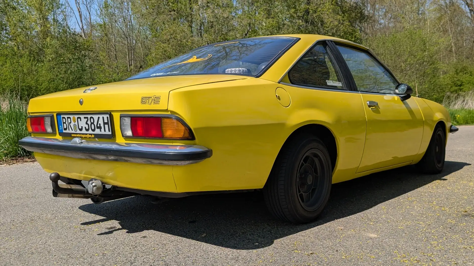 Opel Manta 110PS, Schalter, H-Kennzeichen Gelb - 2