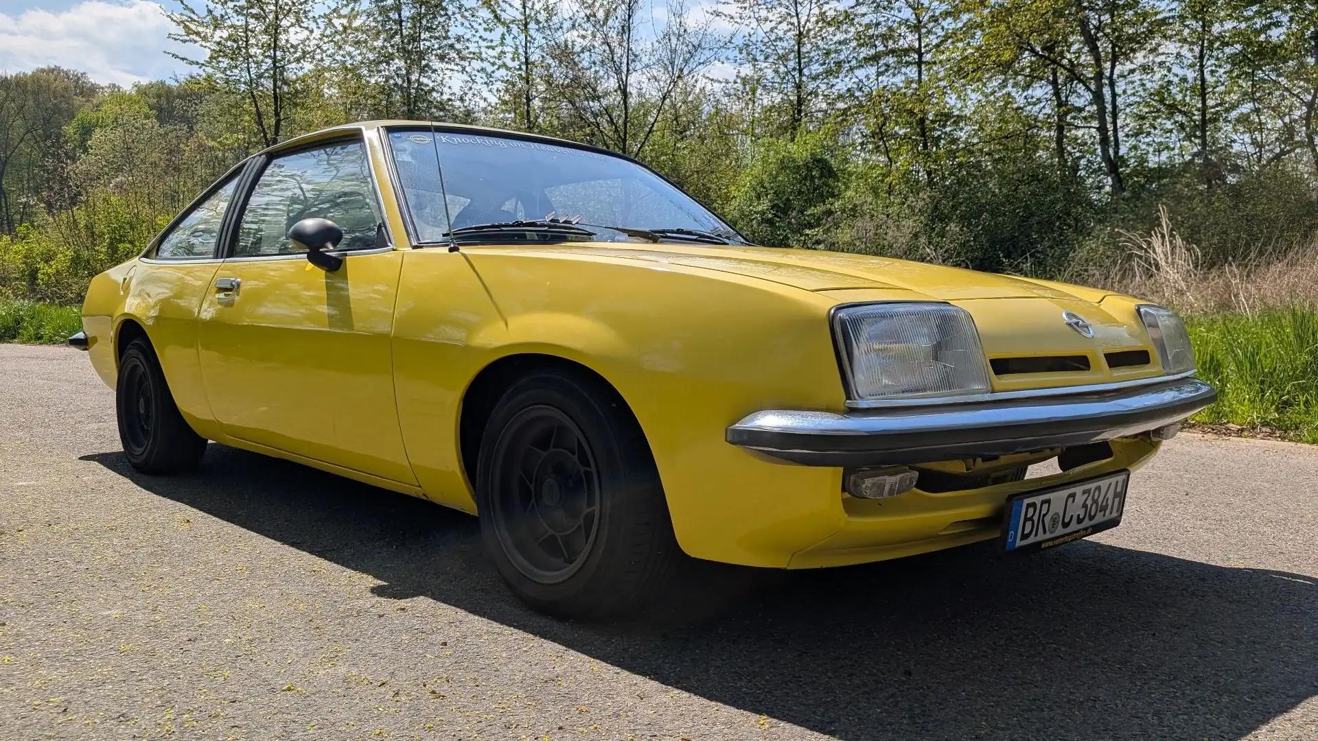 Opel Manta 110PS, Schalter, H-Kennzeichen Gelb - 1