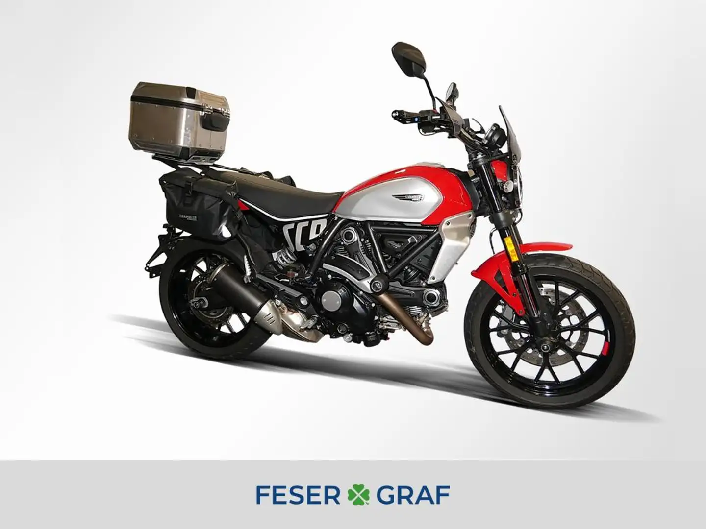 Ducati Scrambler Icon- mit attraktiven Zubehör Rouge - 1