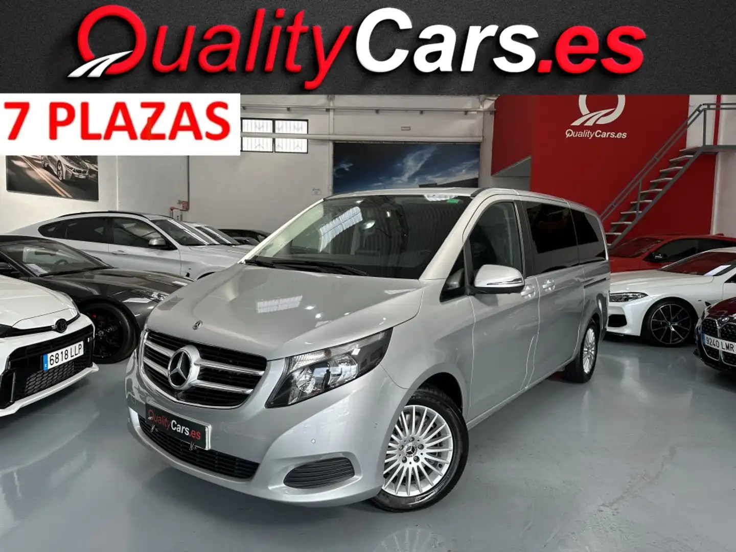 Mercedes-Benz V 220 220d Largo Gris - 1