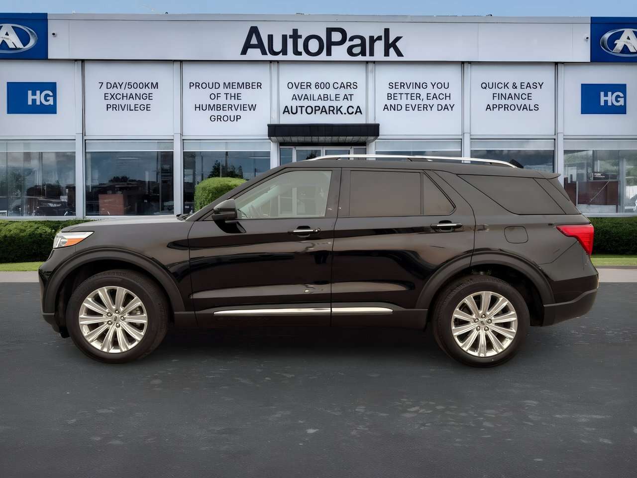 2021 Ford Explorer Hybrid Limited 4x4 7 Passenger | Leather Interior — снимка 1
