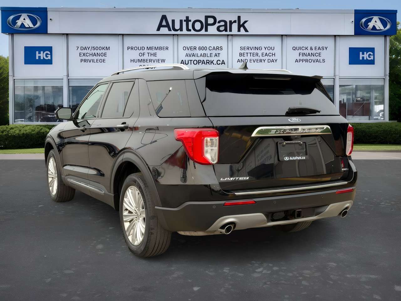 2021 Ford Explorer Hybrid Limited 4x4 7 Passenger | Leather Interior — снимка 1