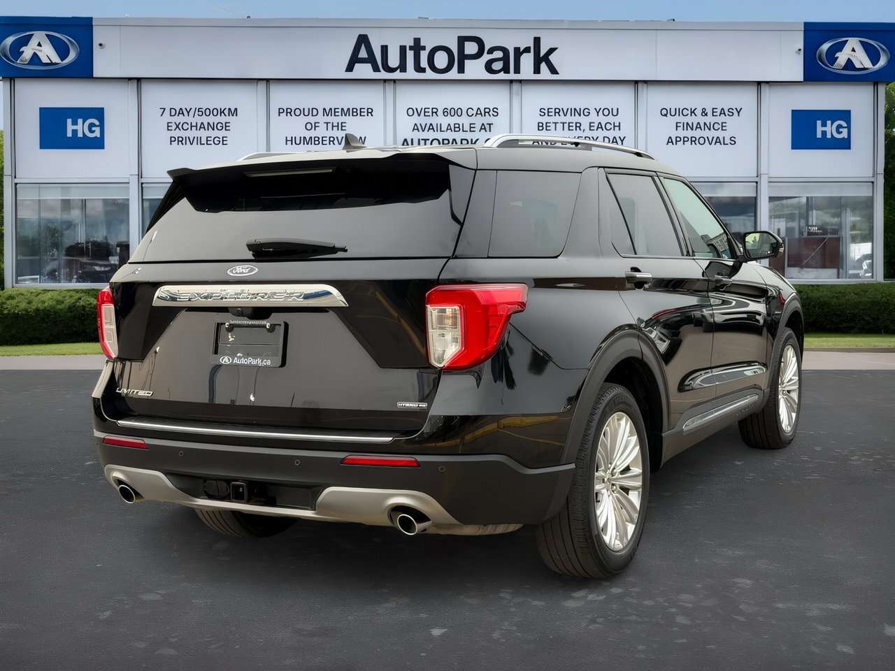 2021 Ford Explorer Hybrid Limited 4x4 7 Passenger | Leather Interior — снимка 1