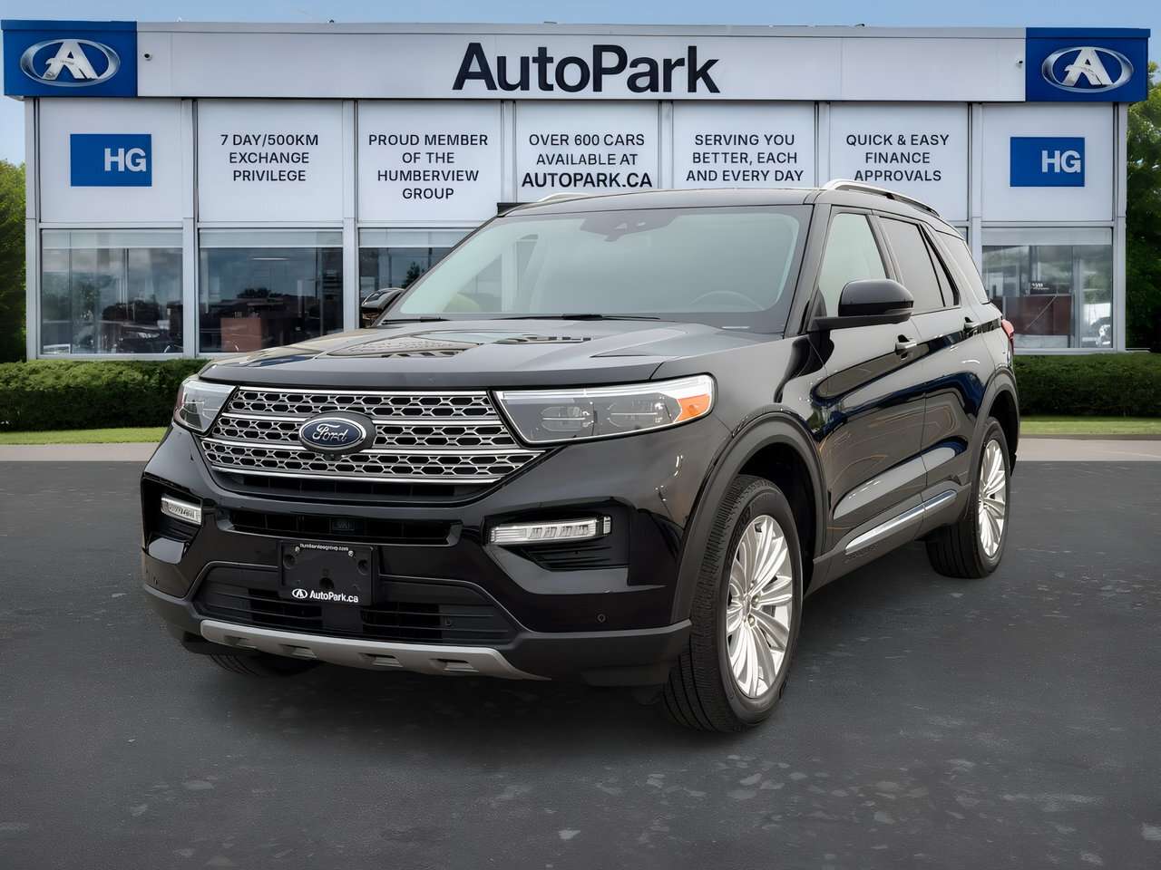 2021 Ford Explorer Hybrid Limited 4x4 7 Passenger | Leather Interior