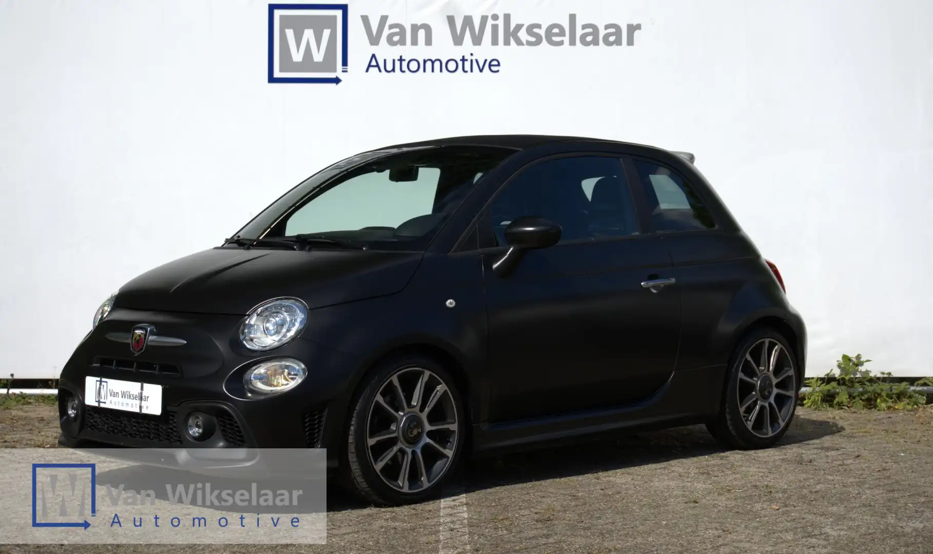 Fiat 500 Abarth 1.4 T-Jet Turismo 70th (matzwarte wrap) Černá - 1