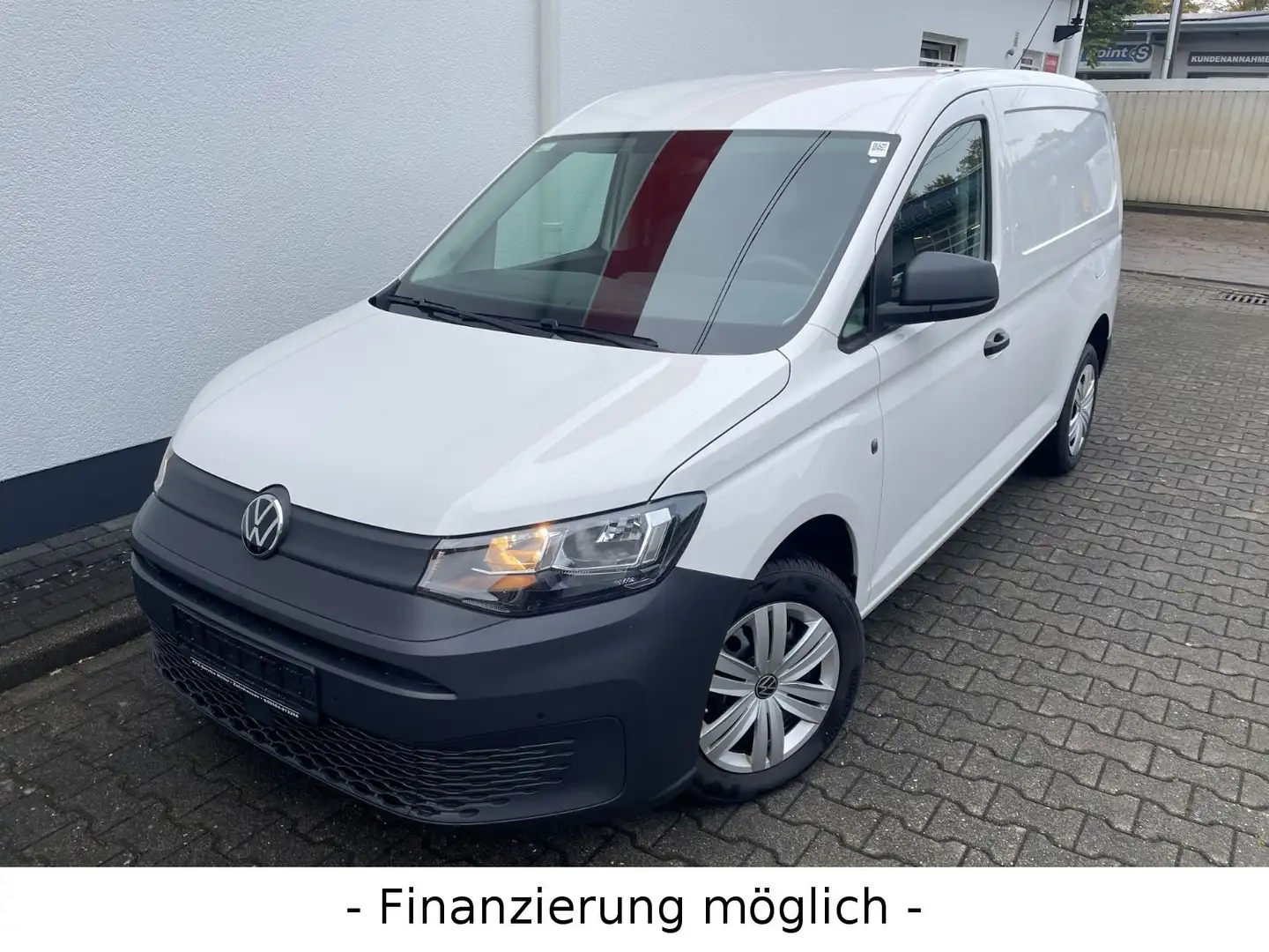 Volkswagen Caddy 2.0 TDI Kasten Maxi + Klima + NAVI + 1.Hd Blanc - 1