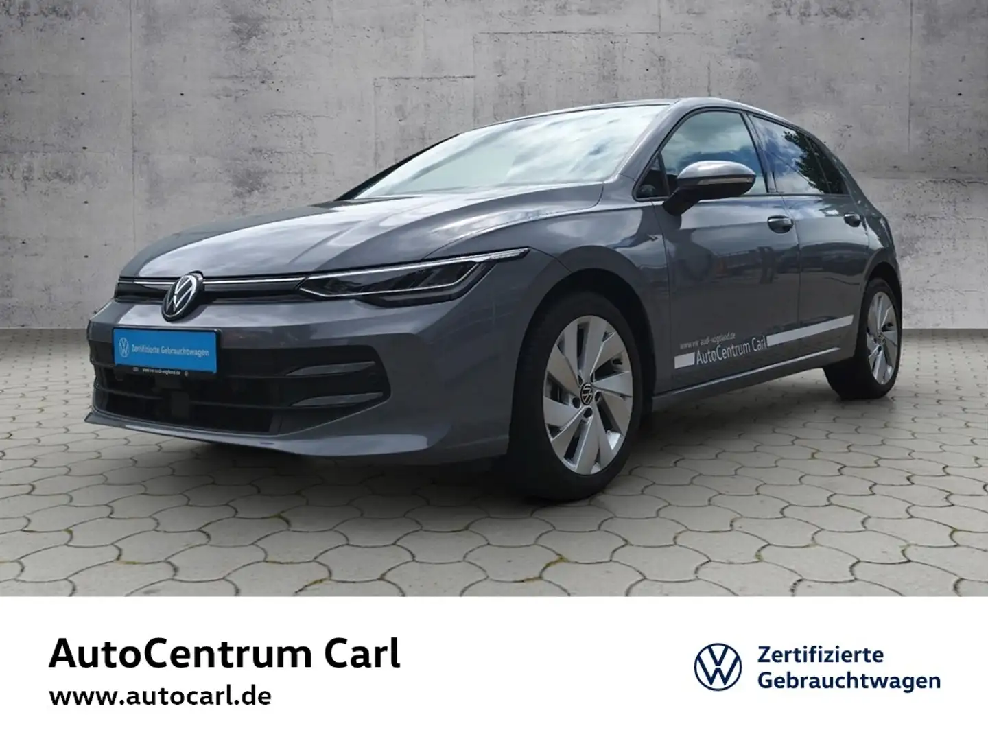 Volkswagen Golf VIII Life 1.5 TSI PANO/SHZ/LightAssist/ACC/LED KL Grau - 1