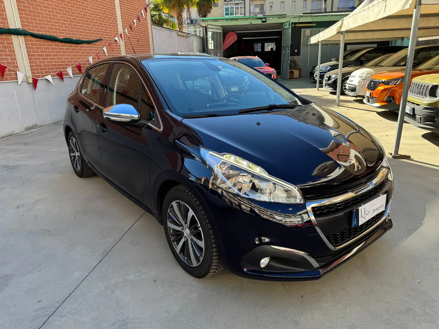 Peugeot 208 5p 1.2 puretech Allure 82cv KM 43.000 NEOPATENTATI Blu/Azzurro - 2