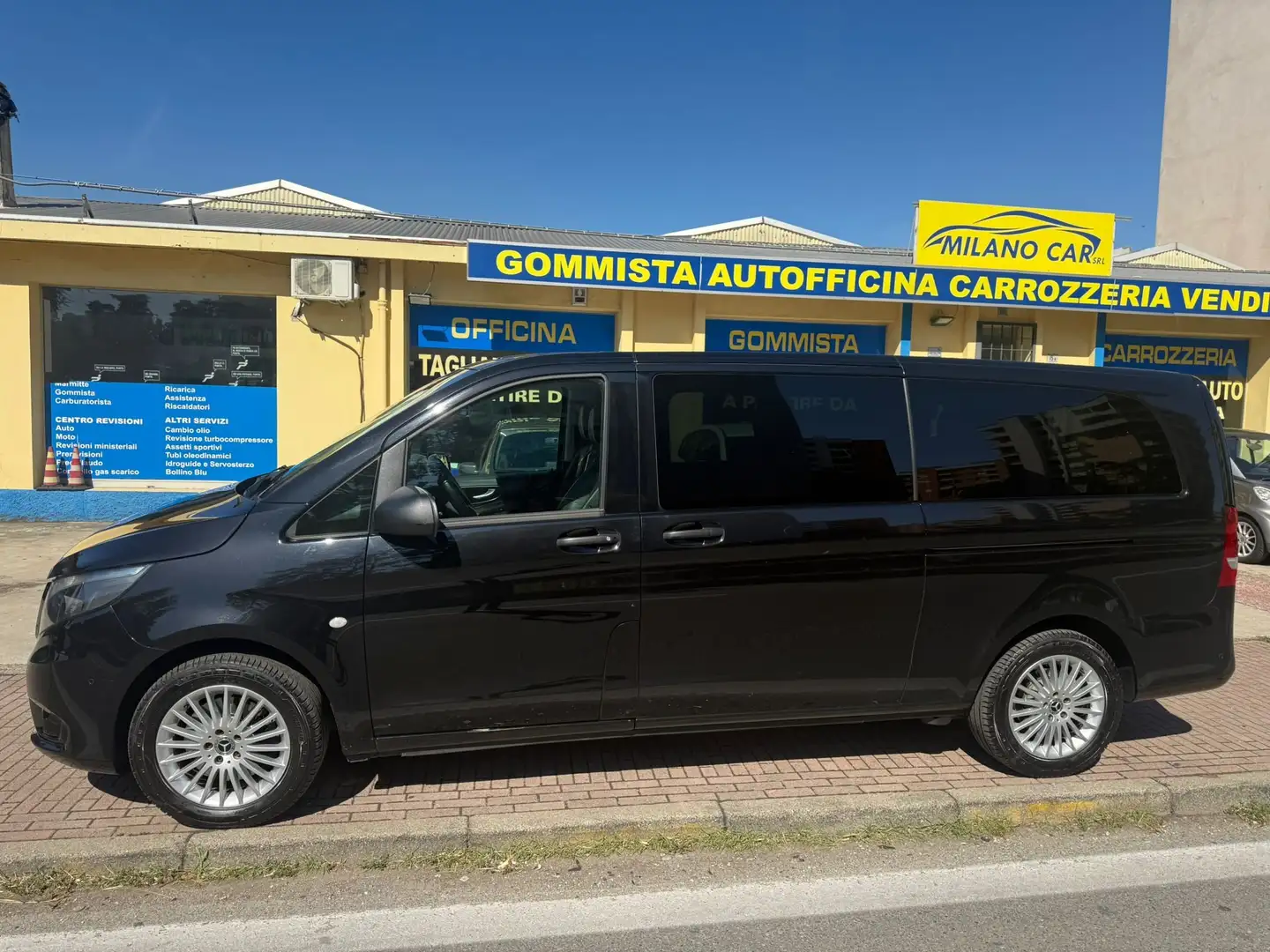 Mercedes-Benz Vito 116 cdi tourer pro auto extralunga my19 Nero - 2