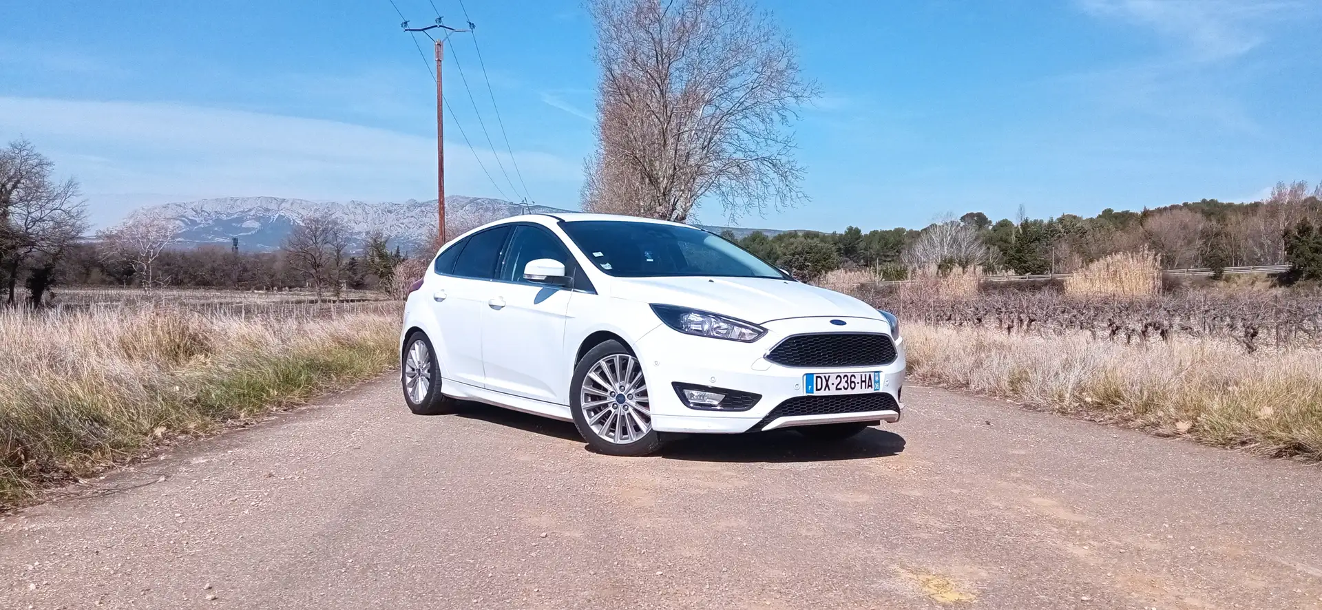 Ford Focus Focus 2.0 TDCi 150 S Blanc - 1