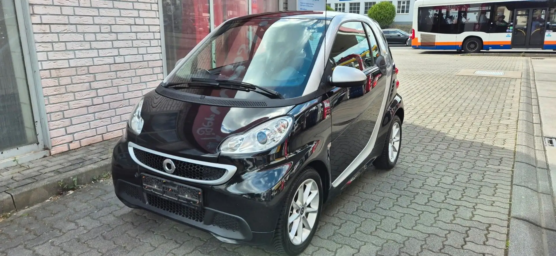 smart forTwo coupe electric drive/Pano/Sitzheiz/Klima Zwart - 1