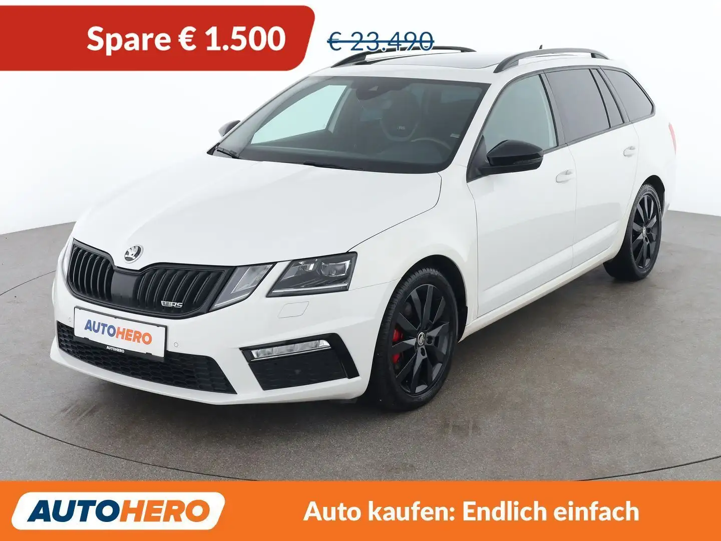 Skoda Octavia 2.0 TDI RS 4x4 Weiß - 1