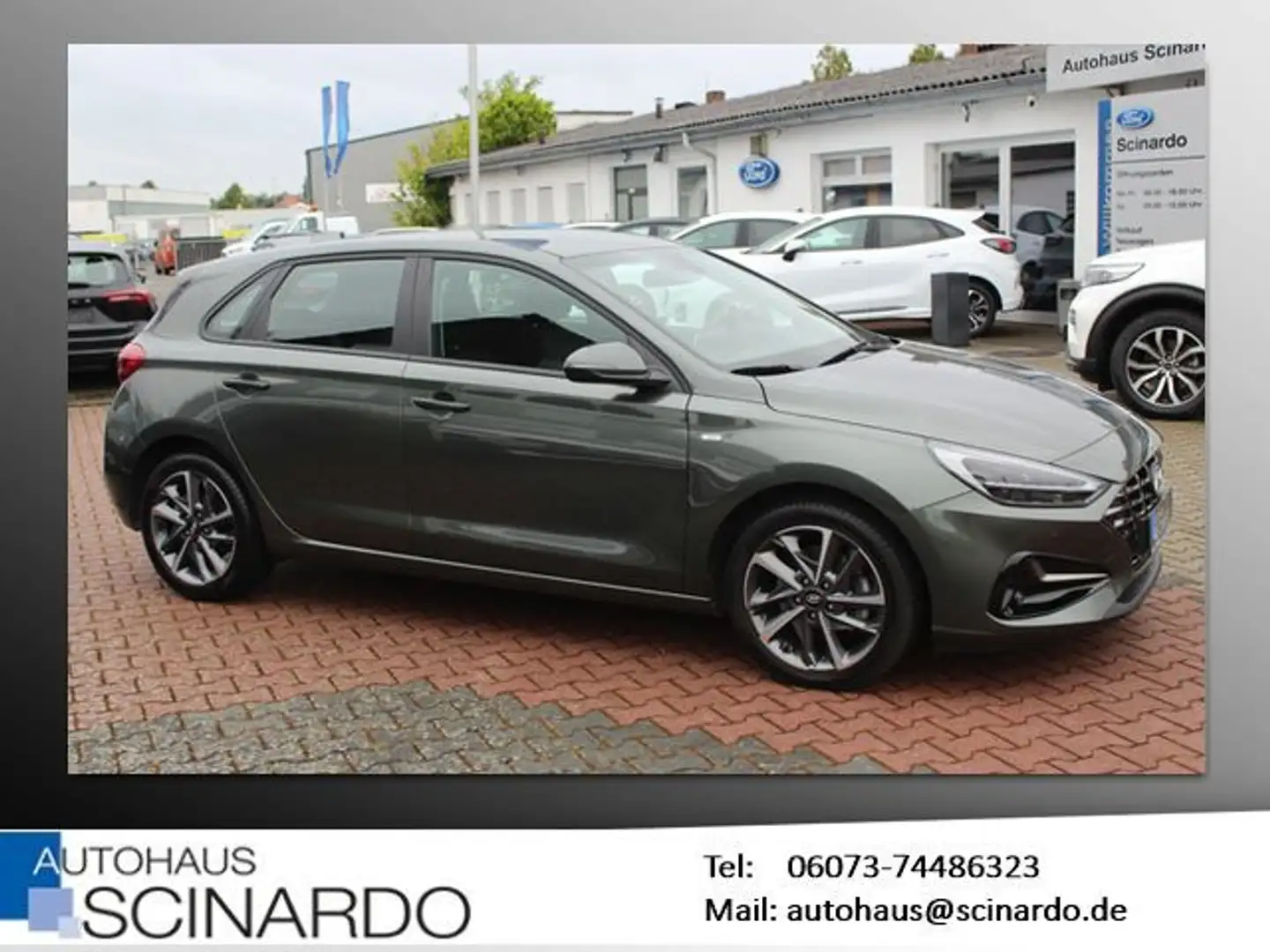 Hyundai i30 i.0 T-GDI MHEV 7G-DCT*Navi*LED*Kamera* Grijs - 2