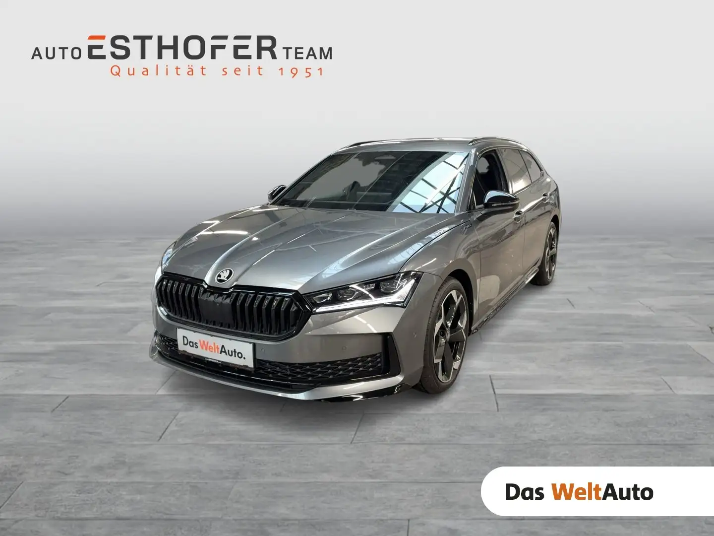 Skoda Superb 4x4 Sportline TDI DSG Grau - 1