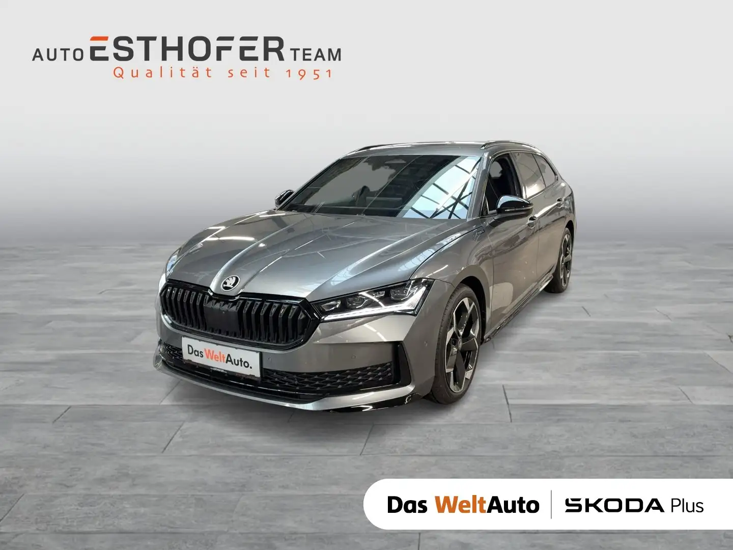 Skoda Superb 4x4 Sportline TDI DSG Grau - 1