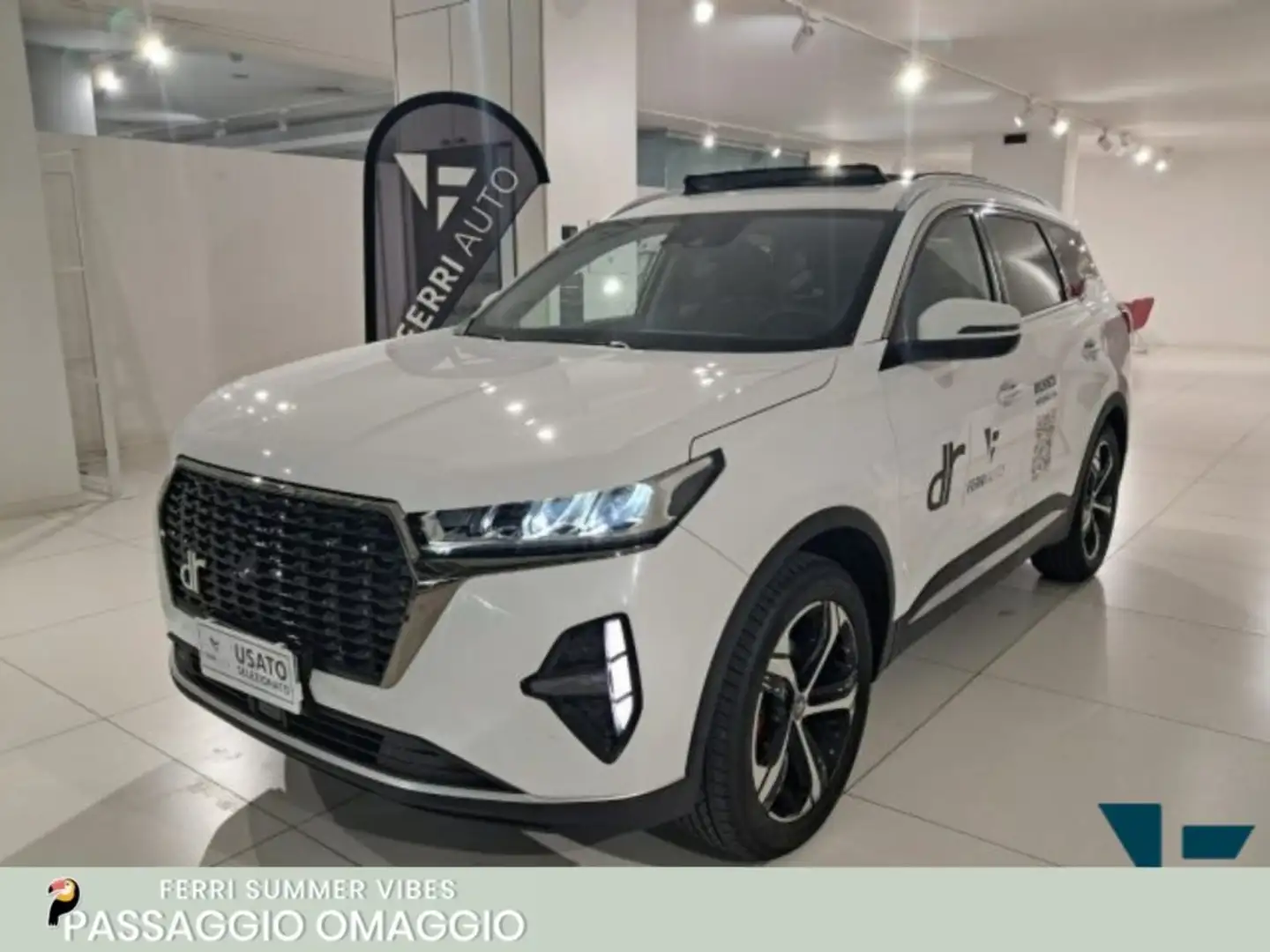 DR Automobiles DR6.0 1.6 T-GDi DCT Bi-Fuel GPL Bianco - 1