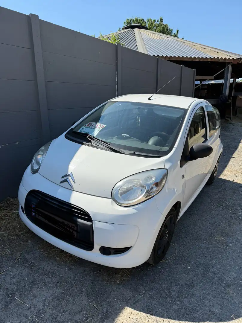 Citroen C1 1.0i Blanc - 1