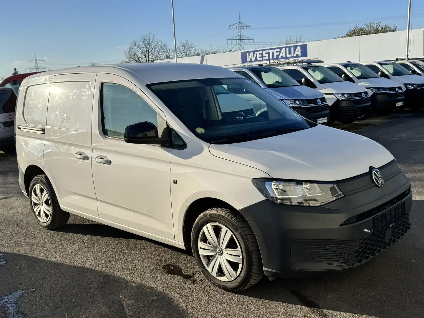 Volkswagen Caddy Kasten 2.0TDI Tempomat*Kamera*Flügeltür Bianco - 2