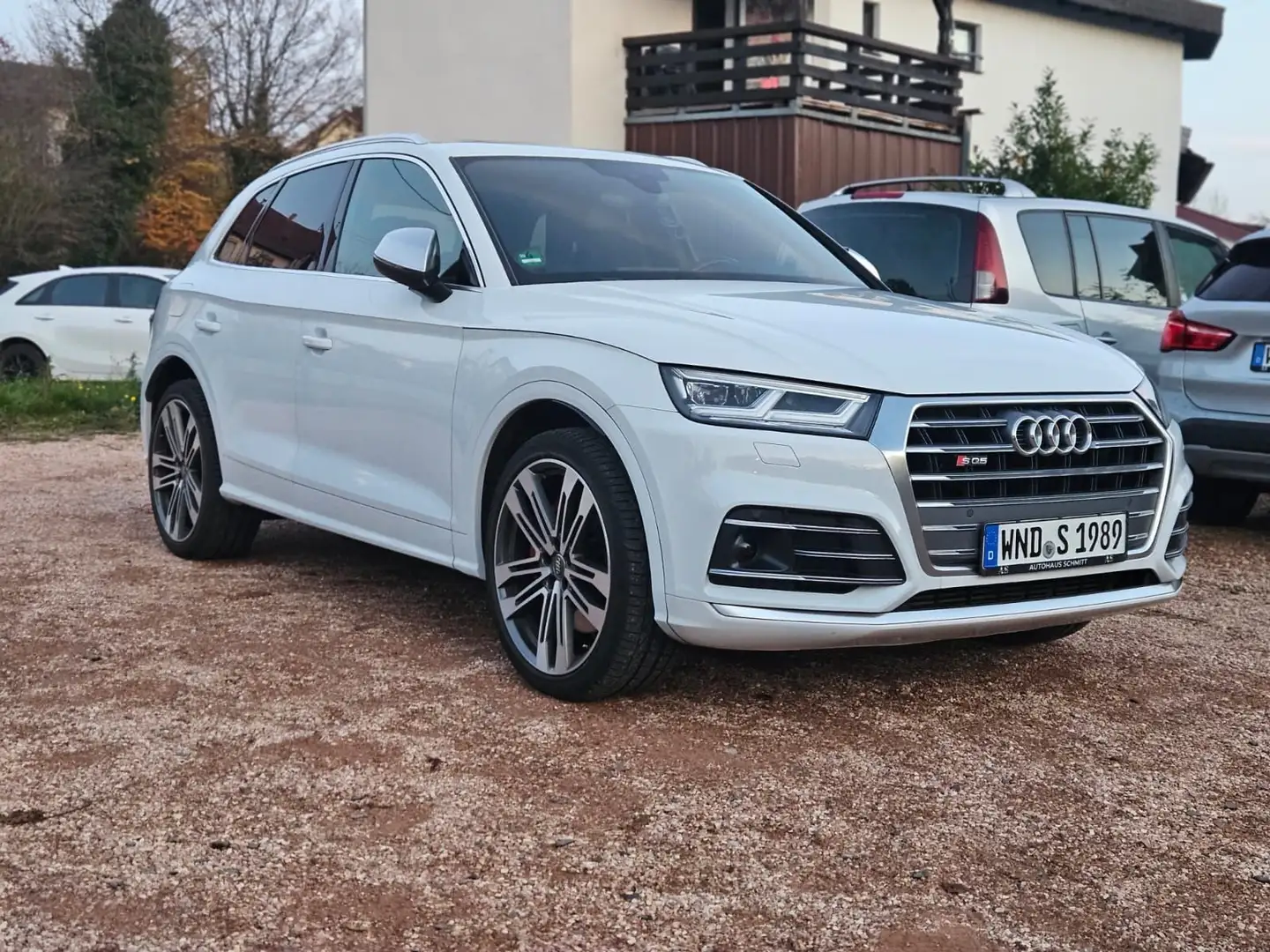Audi SQ5 3.0 TDI quattro*AHK*TOP Auto*Voll..Service Weiß - 2