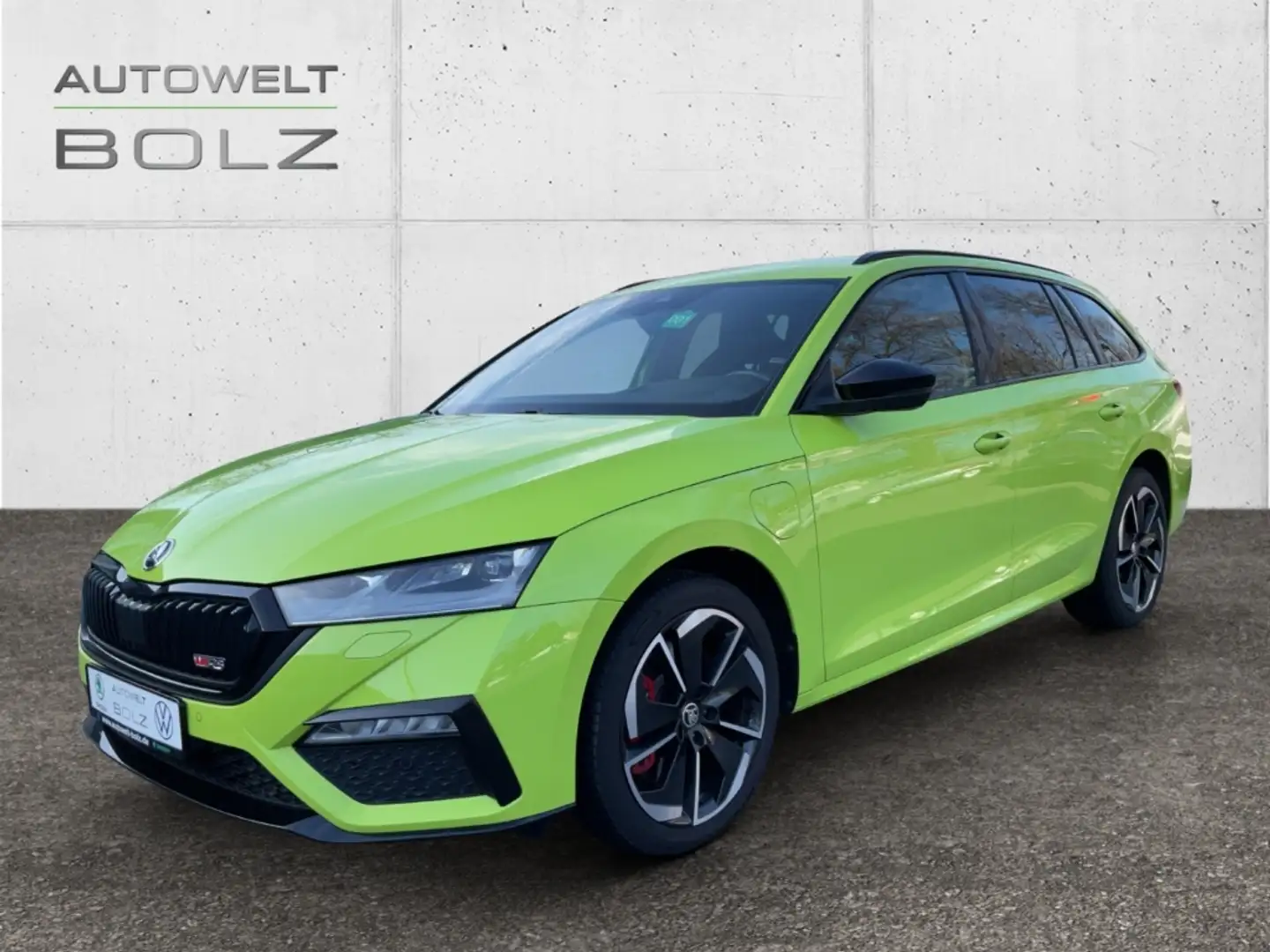 Skoda Octavia Combi RS 1.4 TSI iV HUD Navi digiCock LED ACC Grün - 1