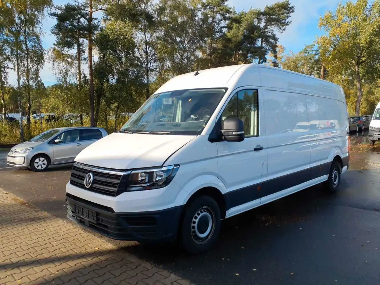Volkswagen Crafter Kasten lang hoch L4H3 177PS HU+Insp. neu Blanc - 1