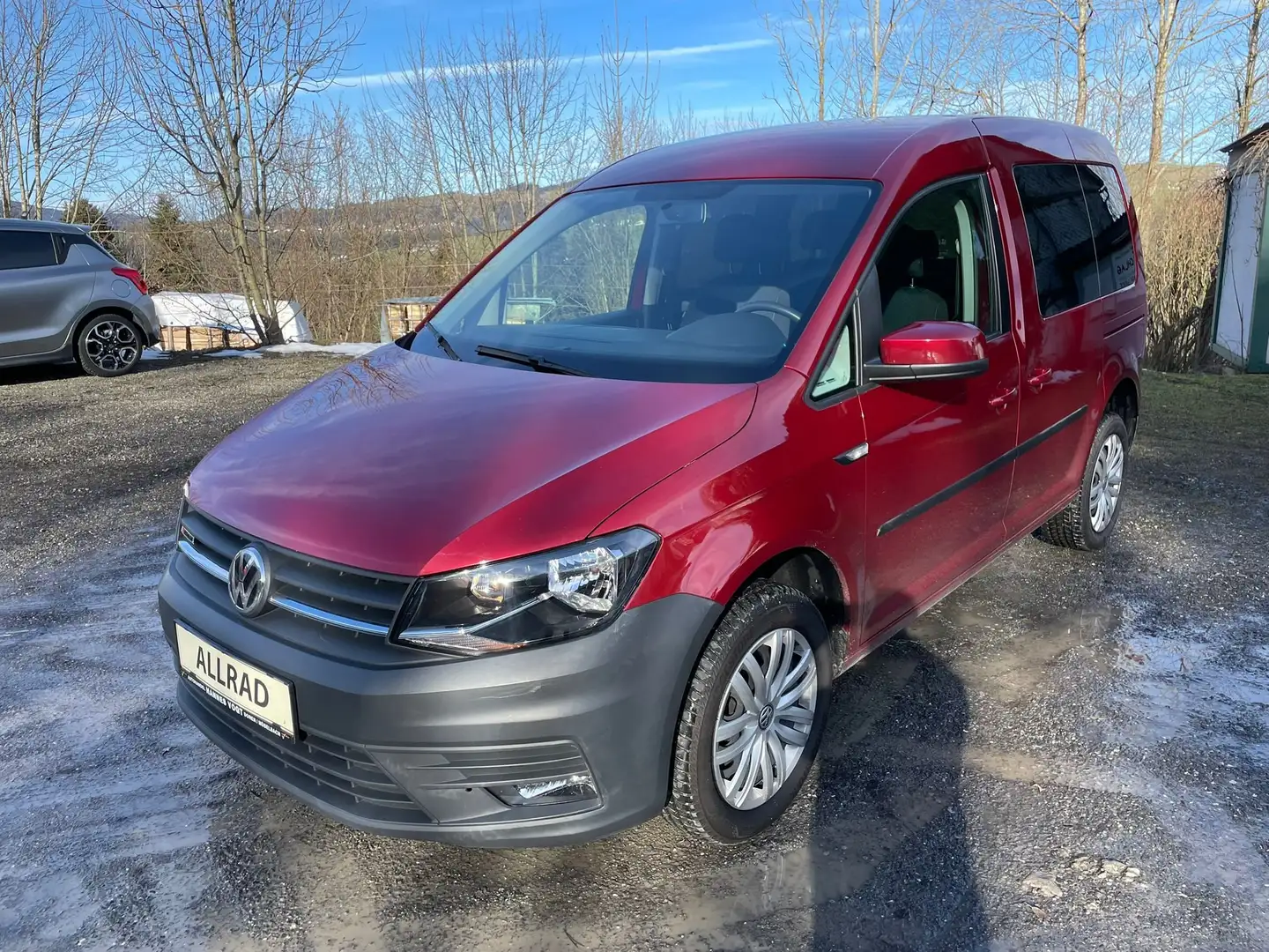 Volkswagen Caddy 2,0 TDI Trendline BMT 4Motion Top Zustand! Rosso - 2