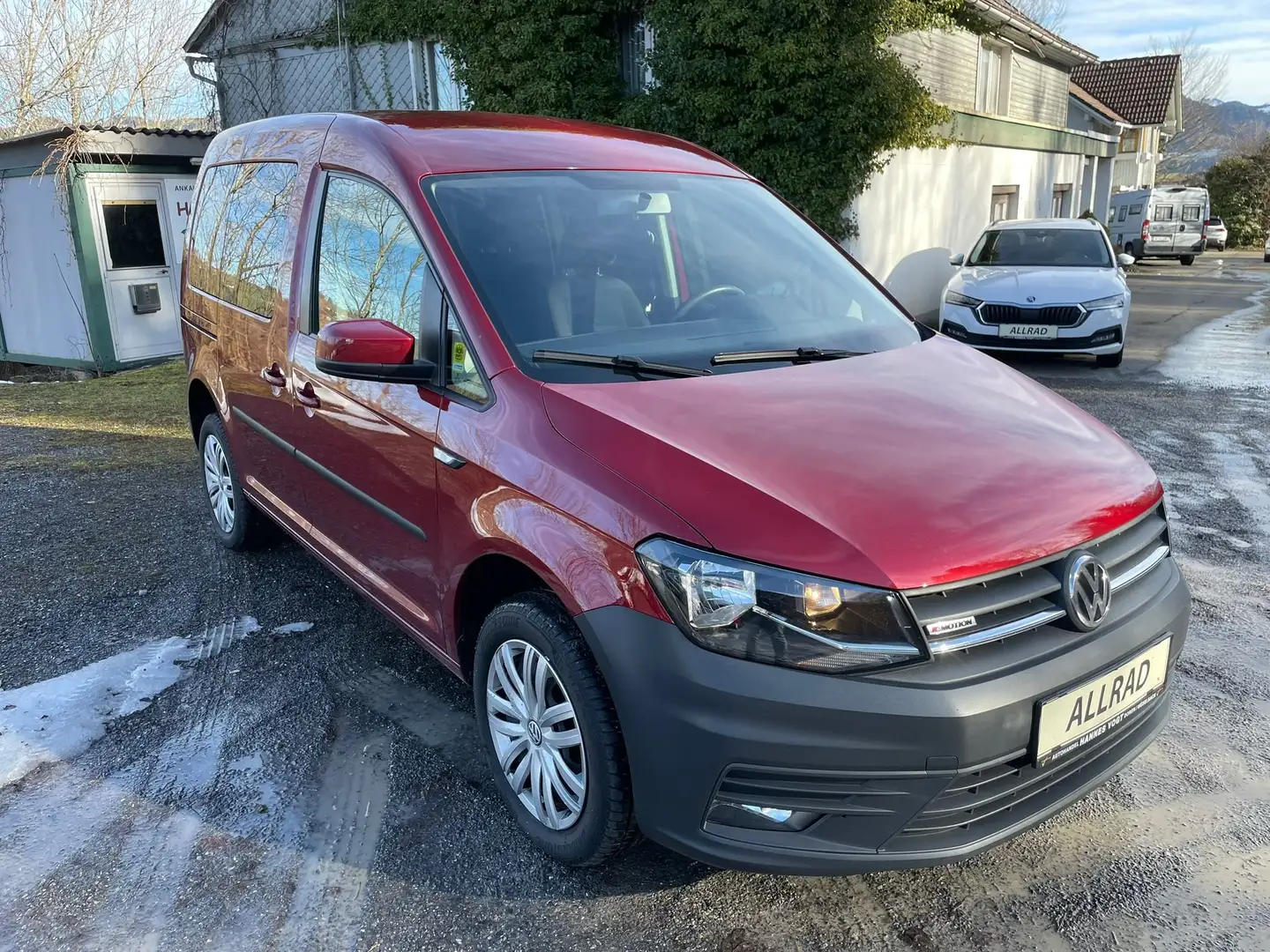 Volkswagen Caddy 2,0 TDI Trendline BMT 4Motion Top Zustand! Rosso - 1