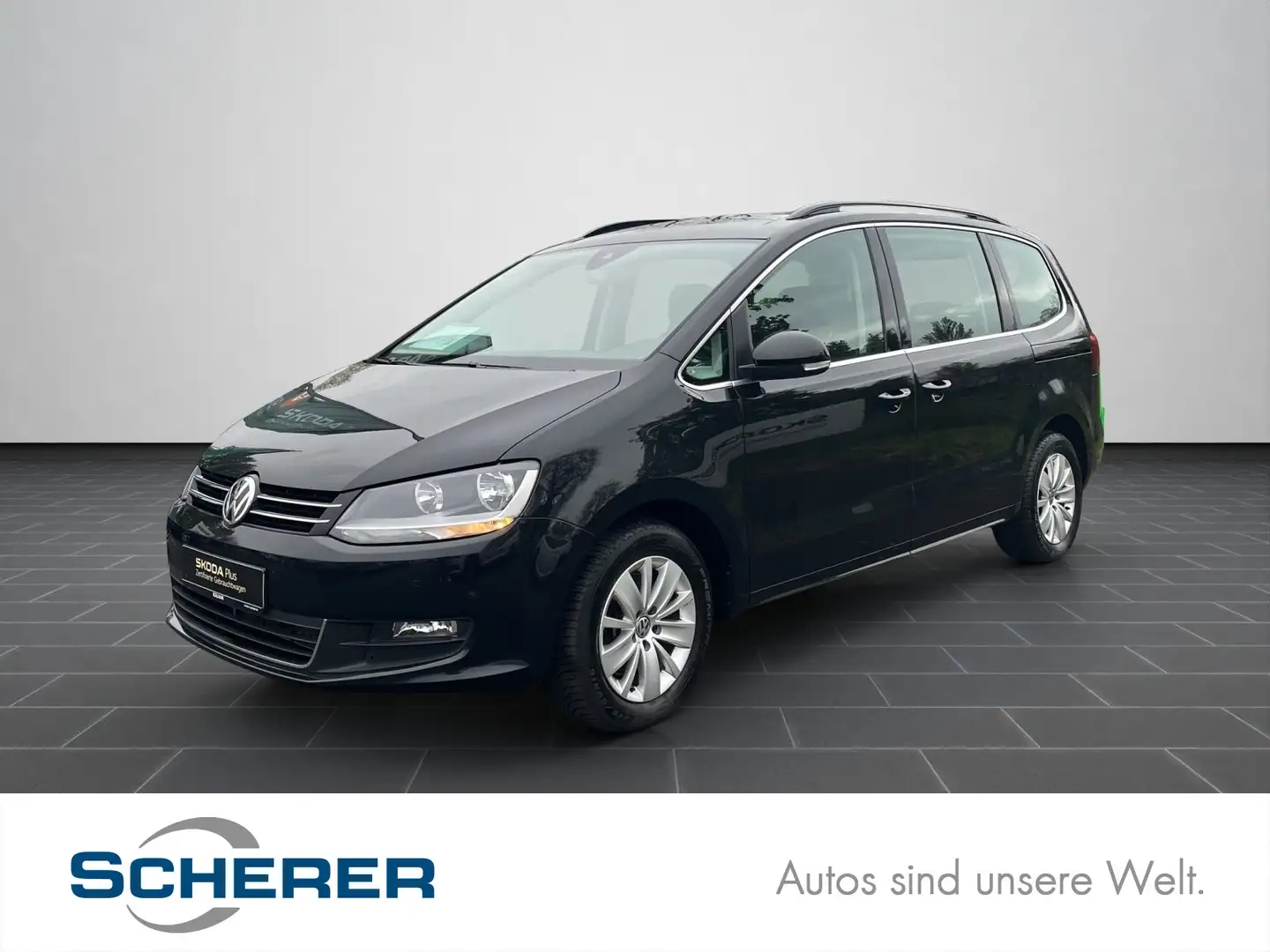 Volkswagen Sharan Comfortline 1.4 TSI OPF NAVI SHZ KLIMAAUT Schwarz - 1