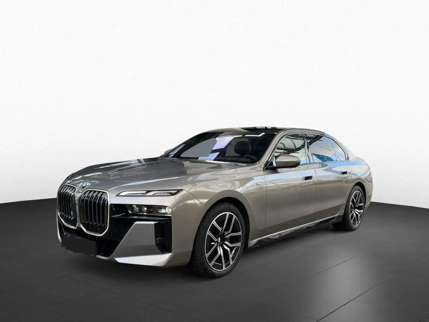 BMW 740 740d X DRIVE-M SPORT-TETTO APRIBILE-HEAD UP Grigio - 1